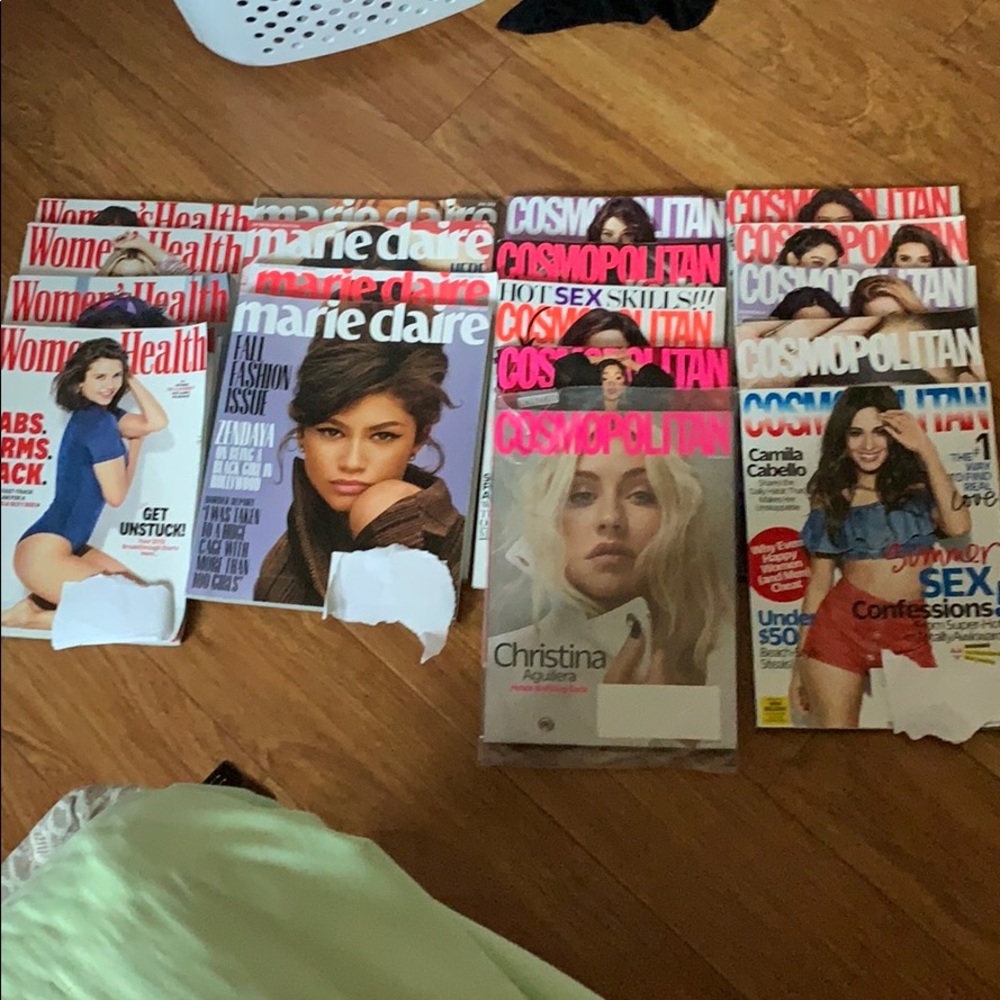 Many magazines